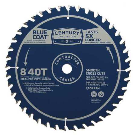 10286 8 In. 40T Finishing Saw Blade