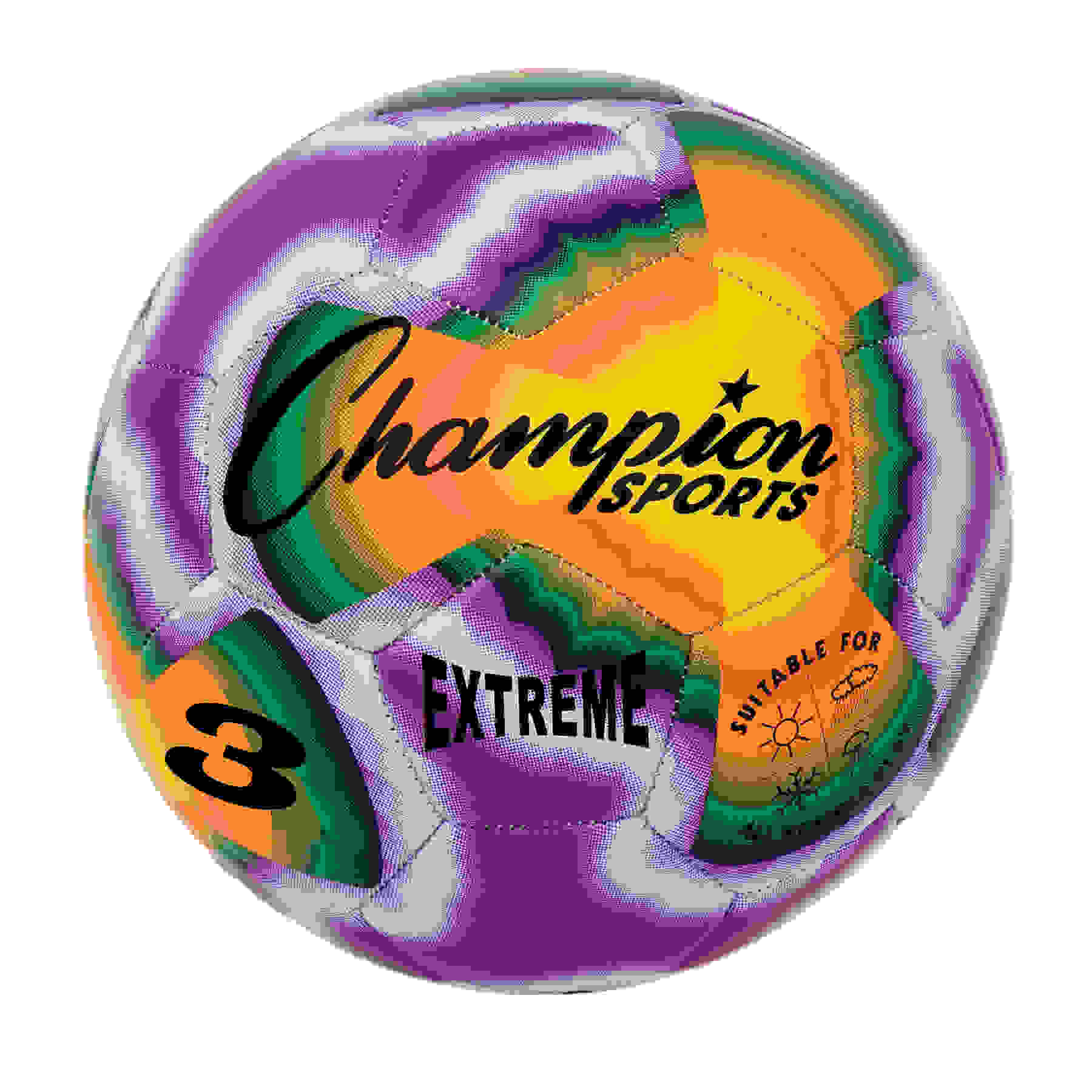 Extreme Tiedye Soccerball, Size 3