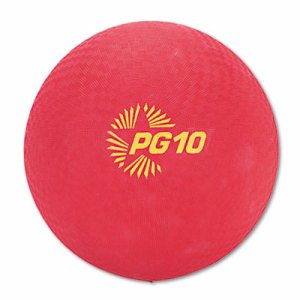 Playground Ball, 10", Red