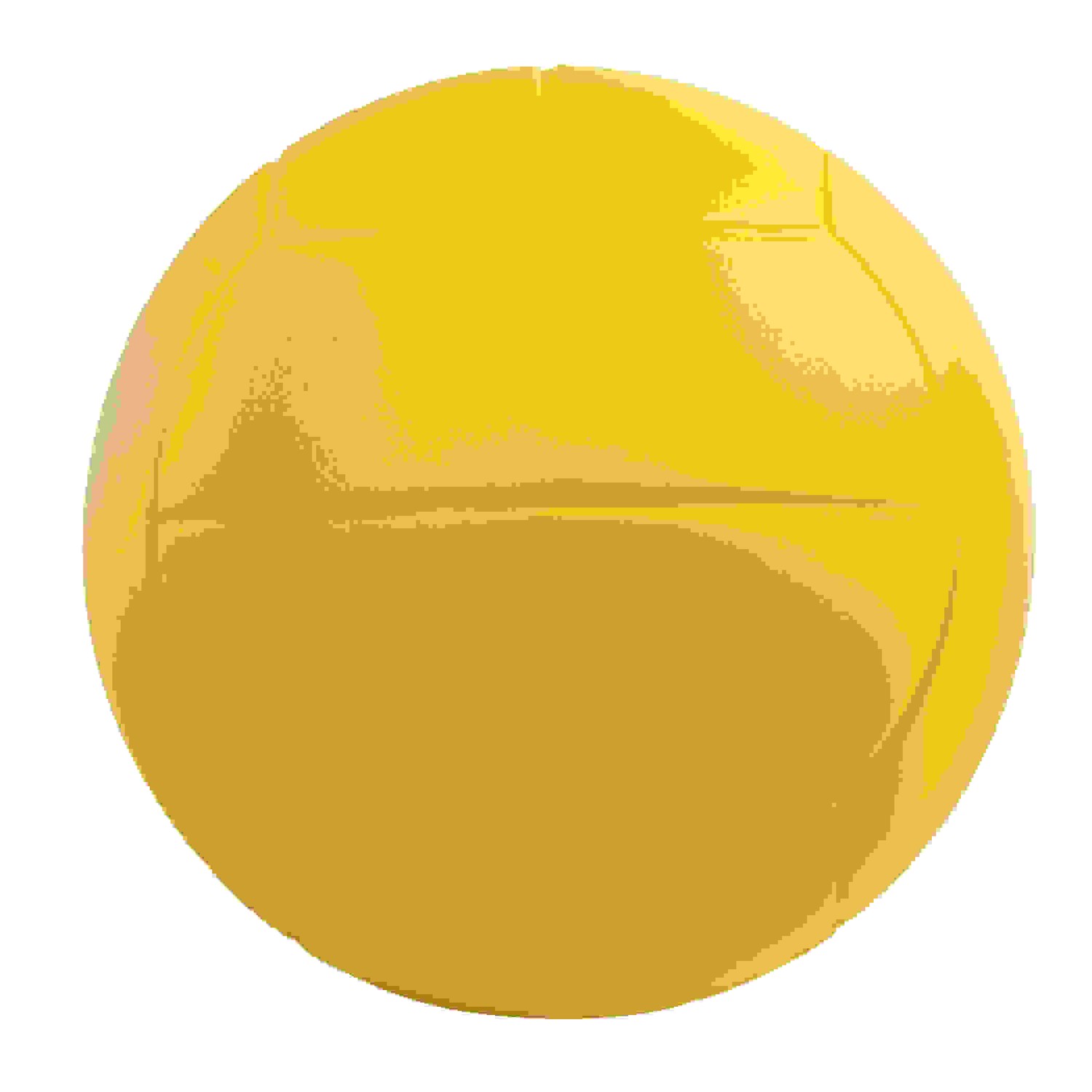 Coated Hi Density Foam Volleyball, Yellow