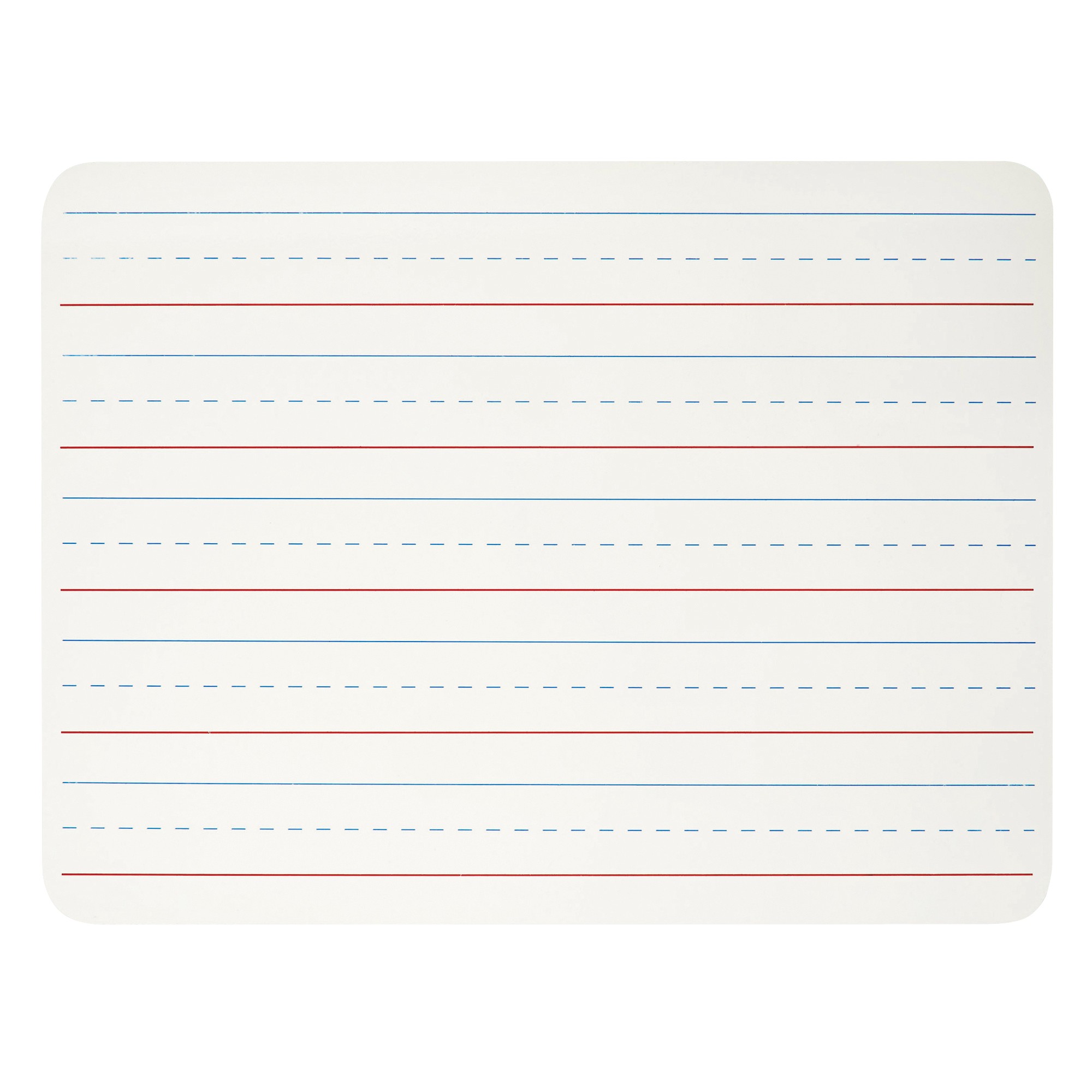 Dry Erase Board, One Sided, Lined, 9" x 12"