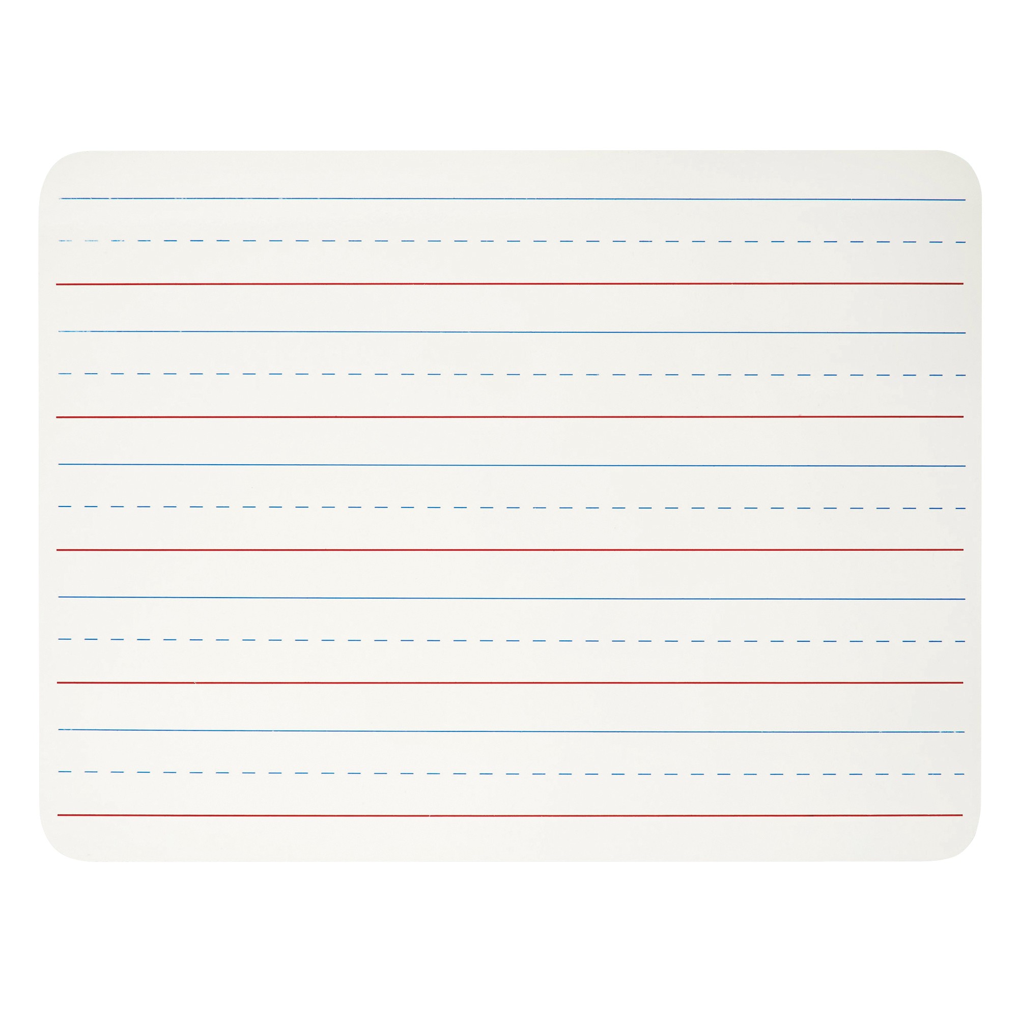 Dry Erase Board, One Sided, Lined, 9" x 12"