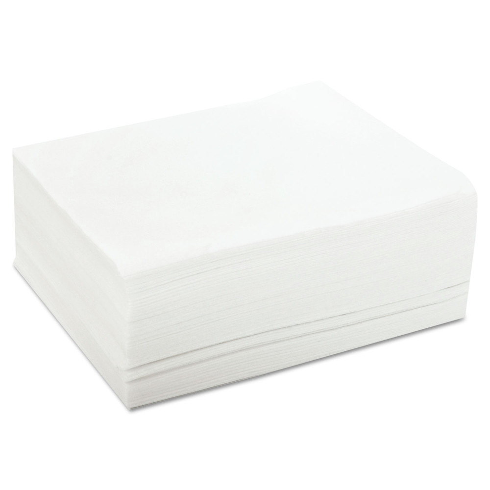 DuraWipe Towels, 12 x 13 1/2, White, 50 Wipers/Pack, 20 Packs/Carton