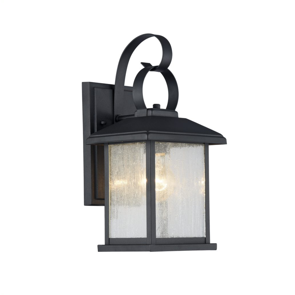 HINKLEY Transitional 1 Light Black Outdoor Wall Sconce 13" Height