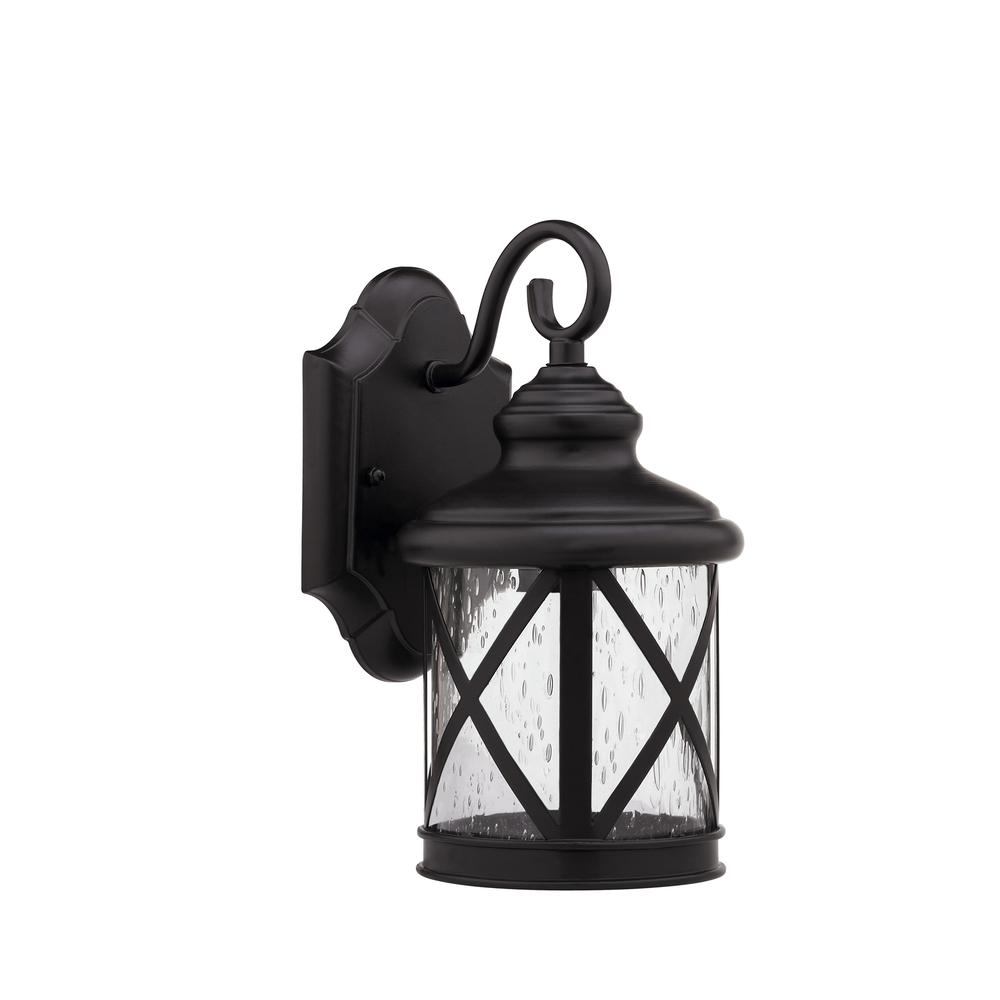 MILANIA ADORA Transitional 1 Light Rubbed Bronze Outdoor Wall Sconce 16" Height