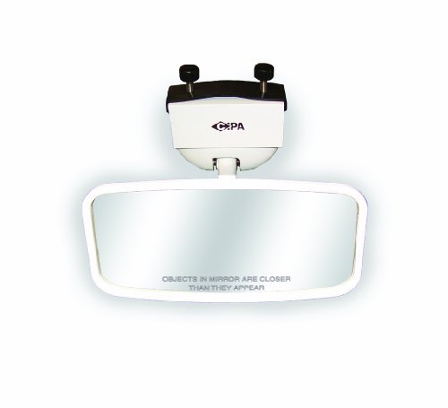 Concept II 4" x 8" Marine Mirror (White)