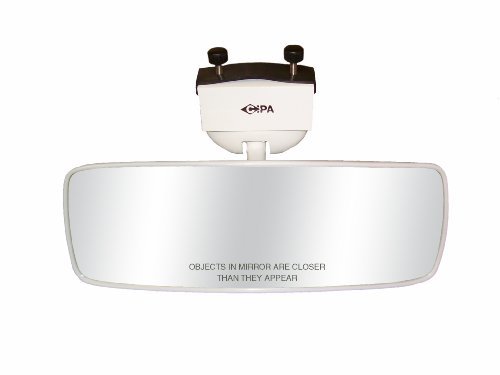 COMP II 4" x 11" Marine Mirror (White)