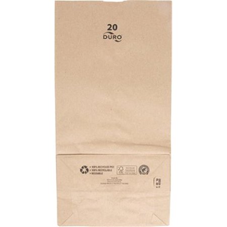 20# Brown Heavy Duty Grocery Bag