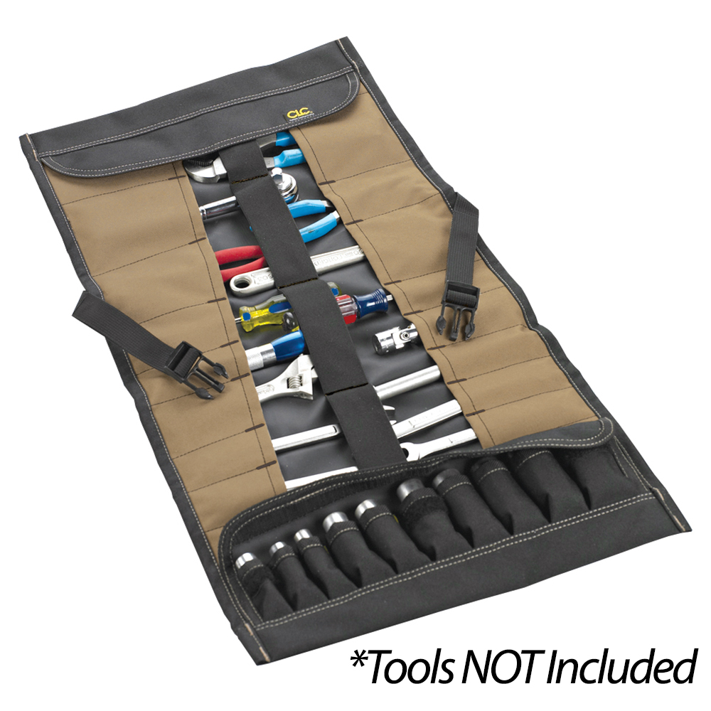 CLC 32 Pocket Socket Tool Roll Pouch