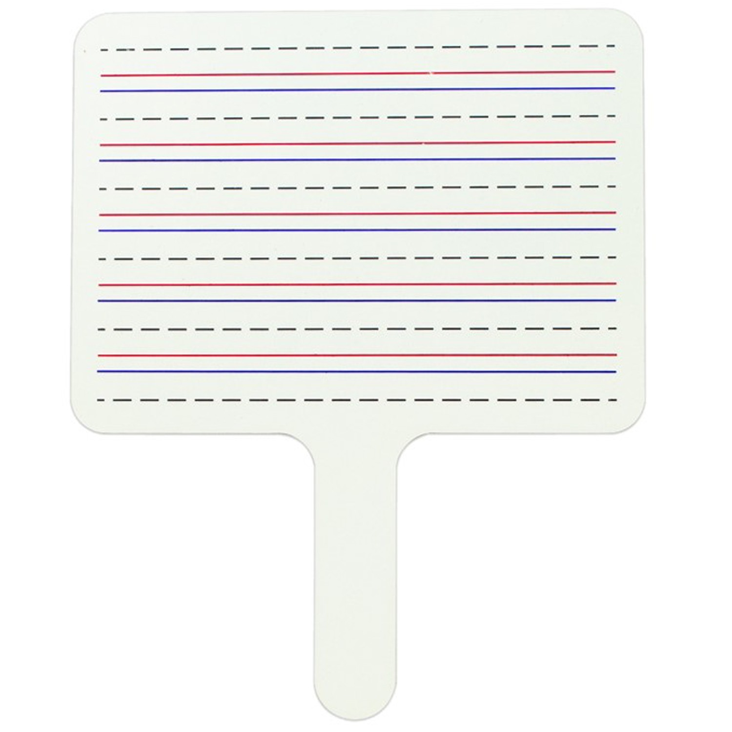 Two-Sided Dry Erase Answer Paddles, Set of 12