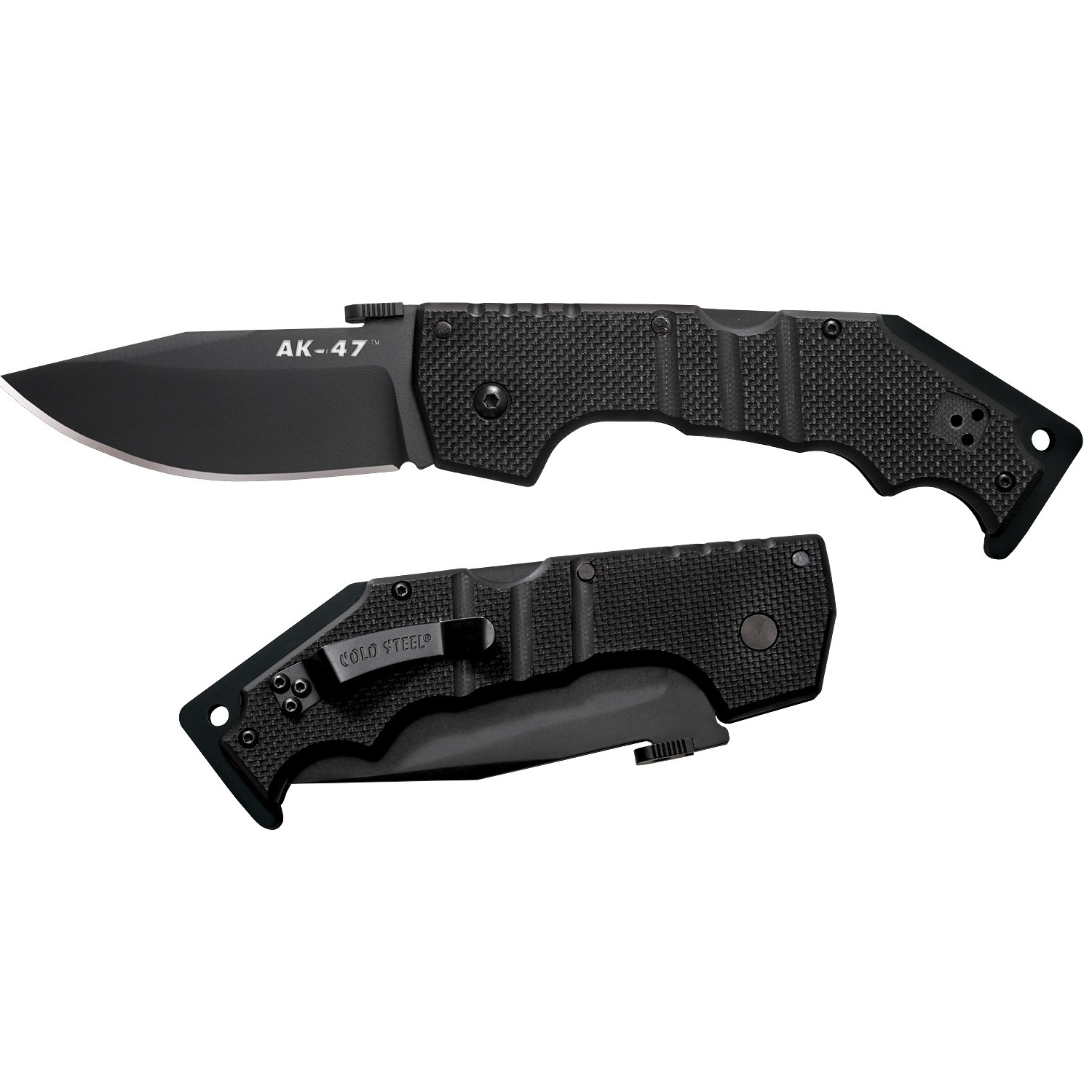 Cold Steel AK47 Folding Knife 3-1/2" Blade Black