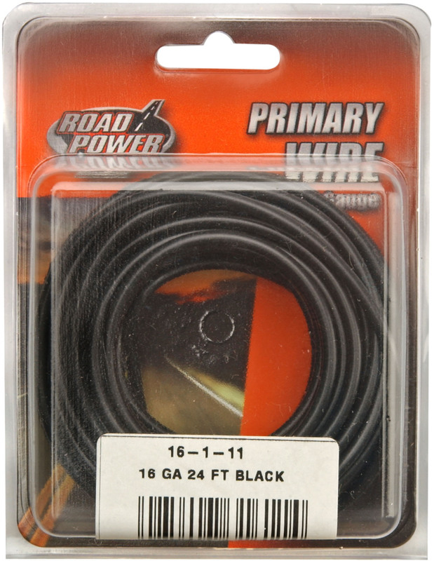 16-1-11 16Ga Black Primary Wire