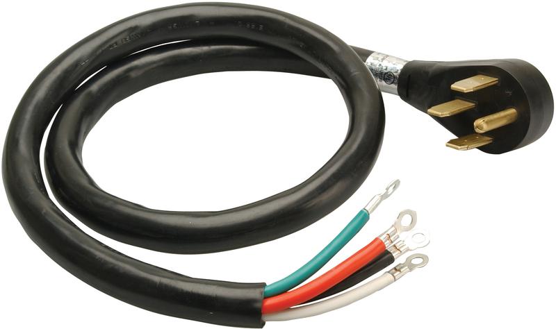 4 Feet Black 50 Ampere- Srdt Wire Range Cord