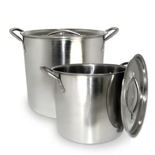 Cookpro 524 Steel Stockpot 8 Quart And 12 Quart