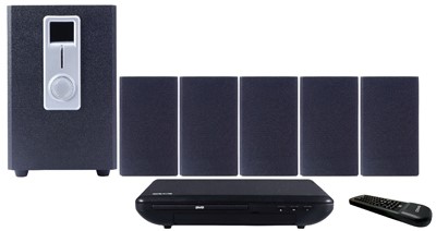 Craig CHT755 5.1 Channel Home Theater System With DVD Player