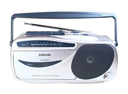 Craig CD6911 Portable Amfm Radio Cassette Recorder Player