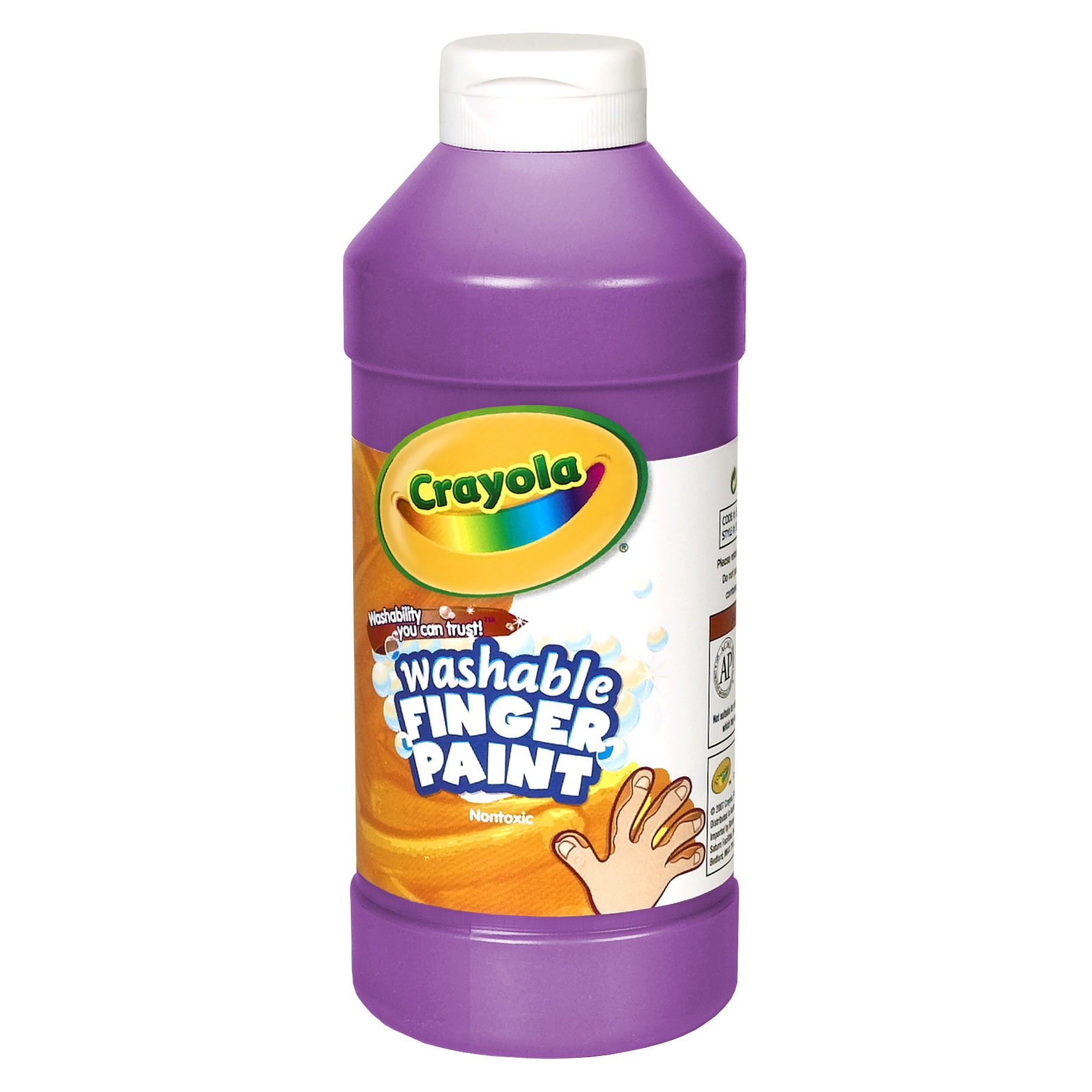 Washable Finger Paint, Violet, 16 oz