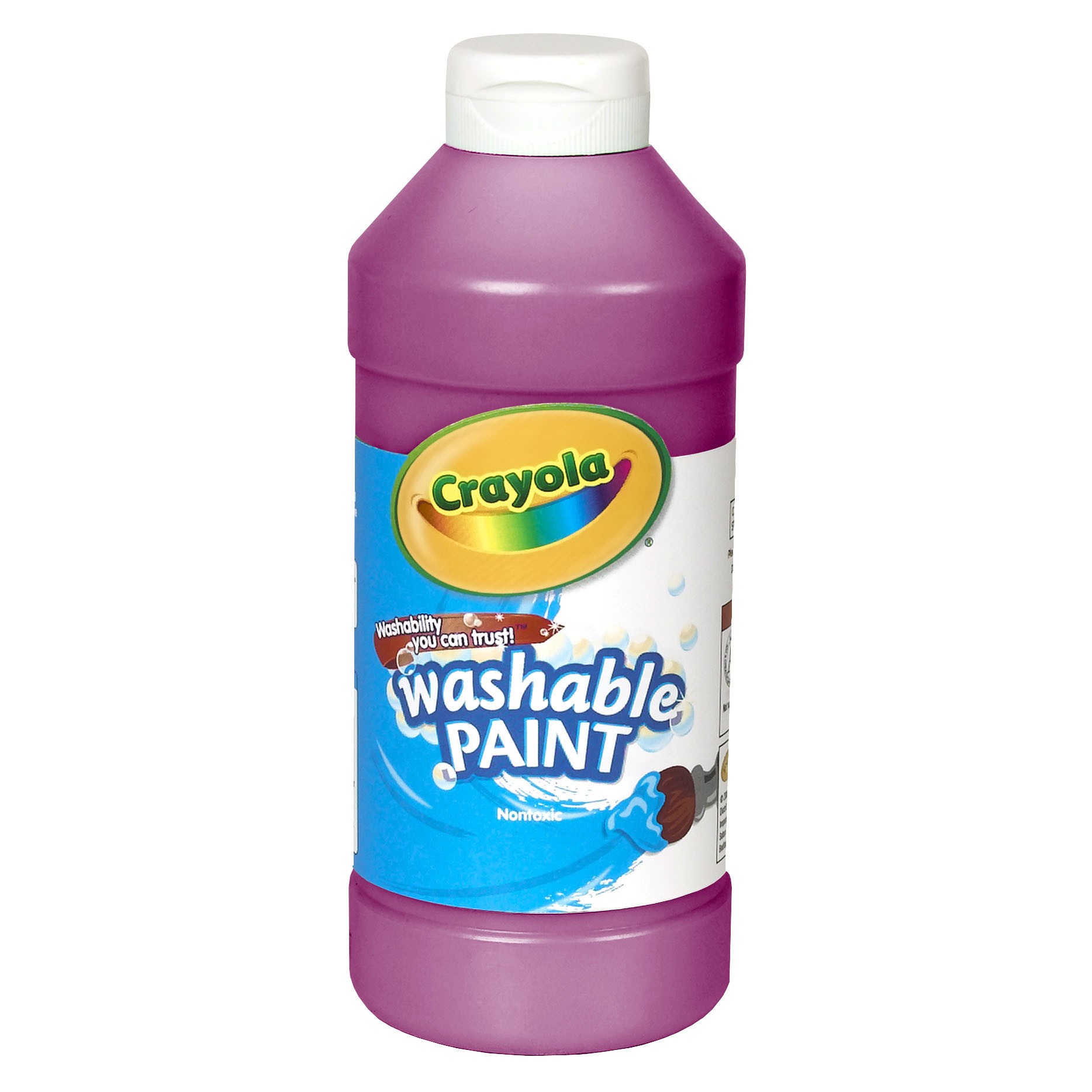 Washable Paint, Magenta, 16 oz