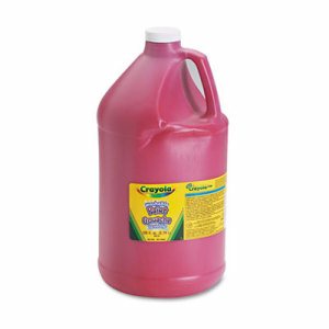 Washable Paint, Red, Gallon