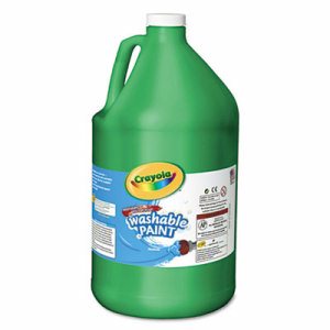 Washable Paint, Green, Gallon