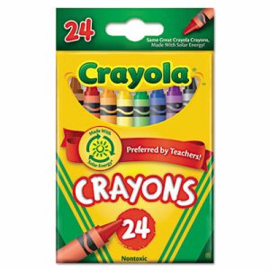 Crayons, Regular Size, 24 Count