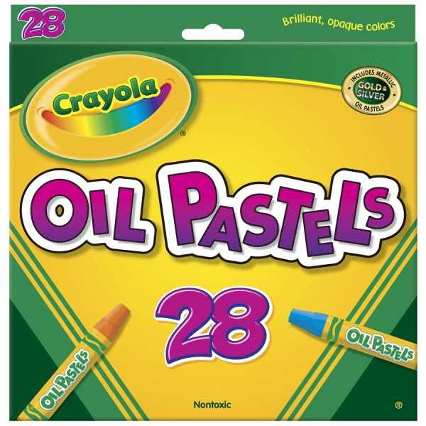 Oil Pastels, 28 Colors