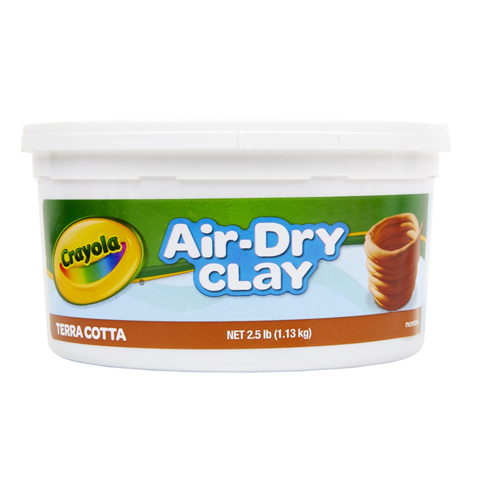 Air-Dry Clay, 2 1/2 lbs., Terra Cotta