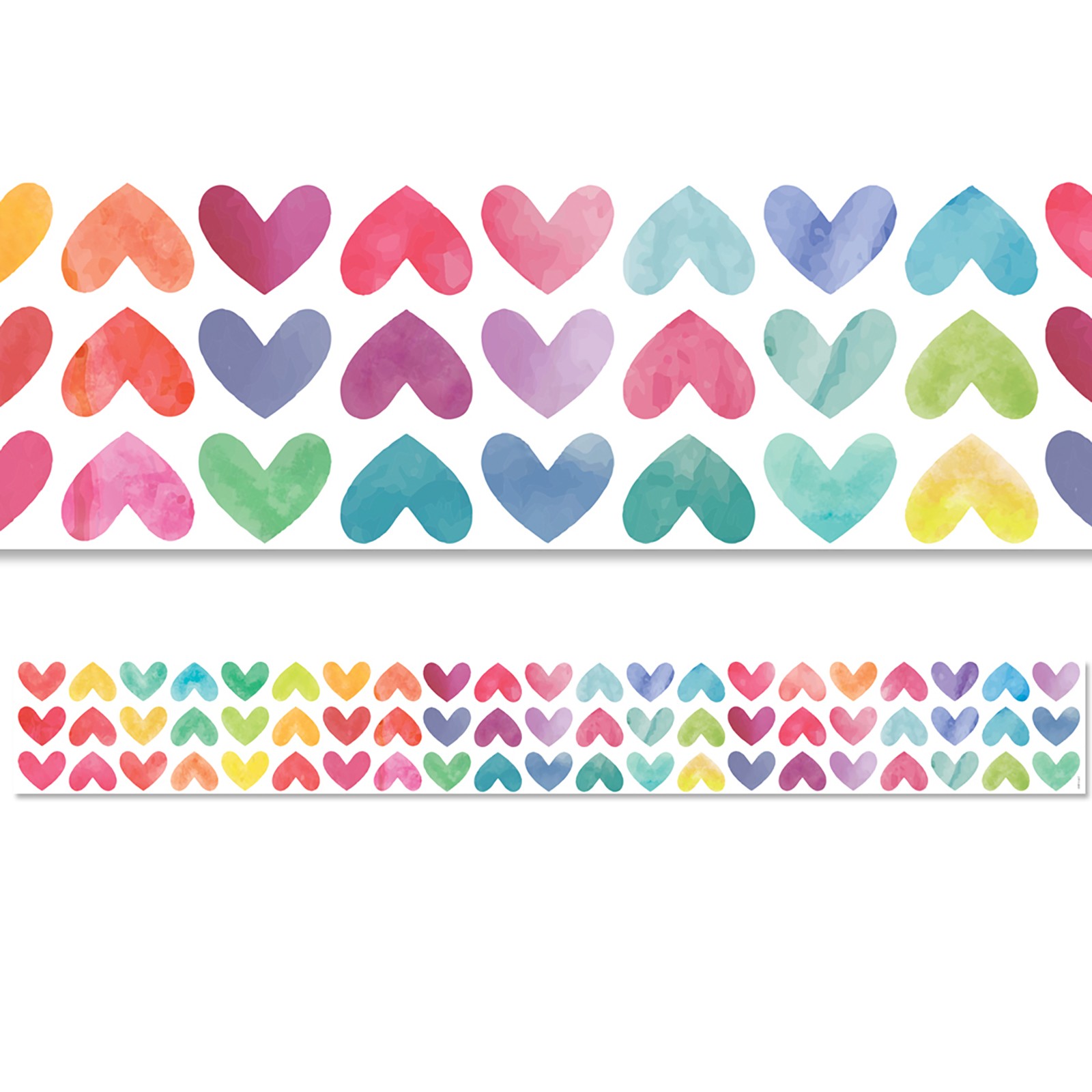 Colorful Hearts EZ Border, 48 Feet