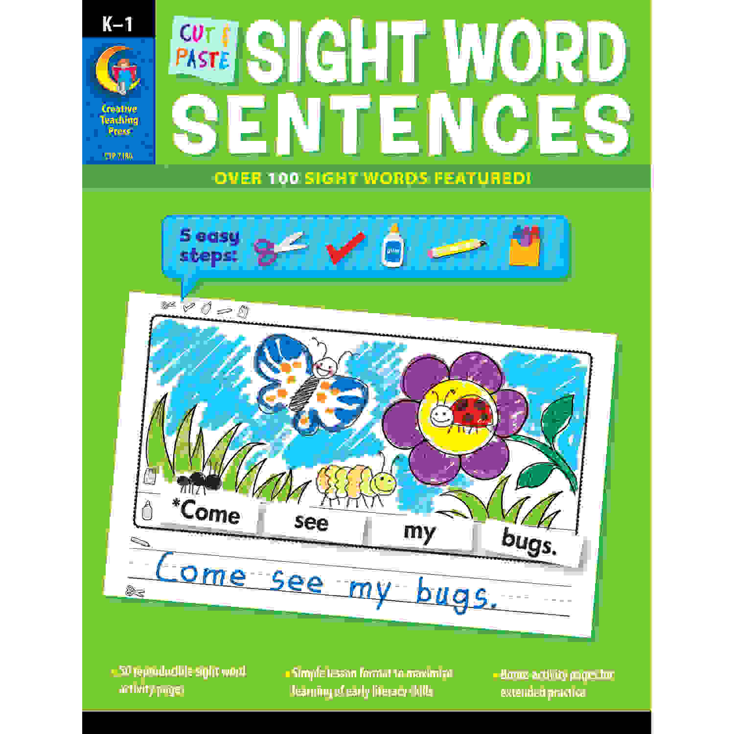 Cut & Paste Sight Word Sentences