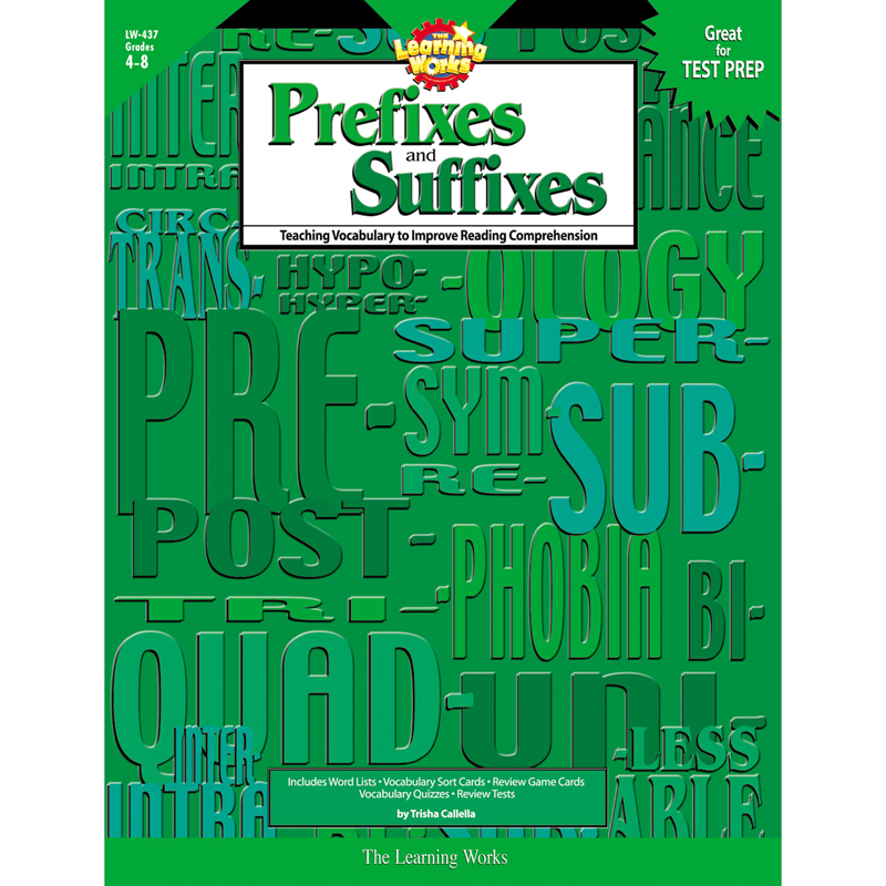 Prefixes and Suffixes Book