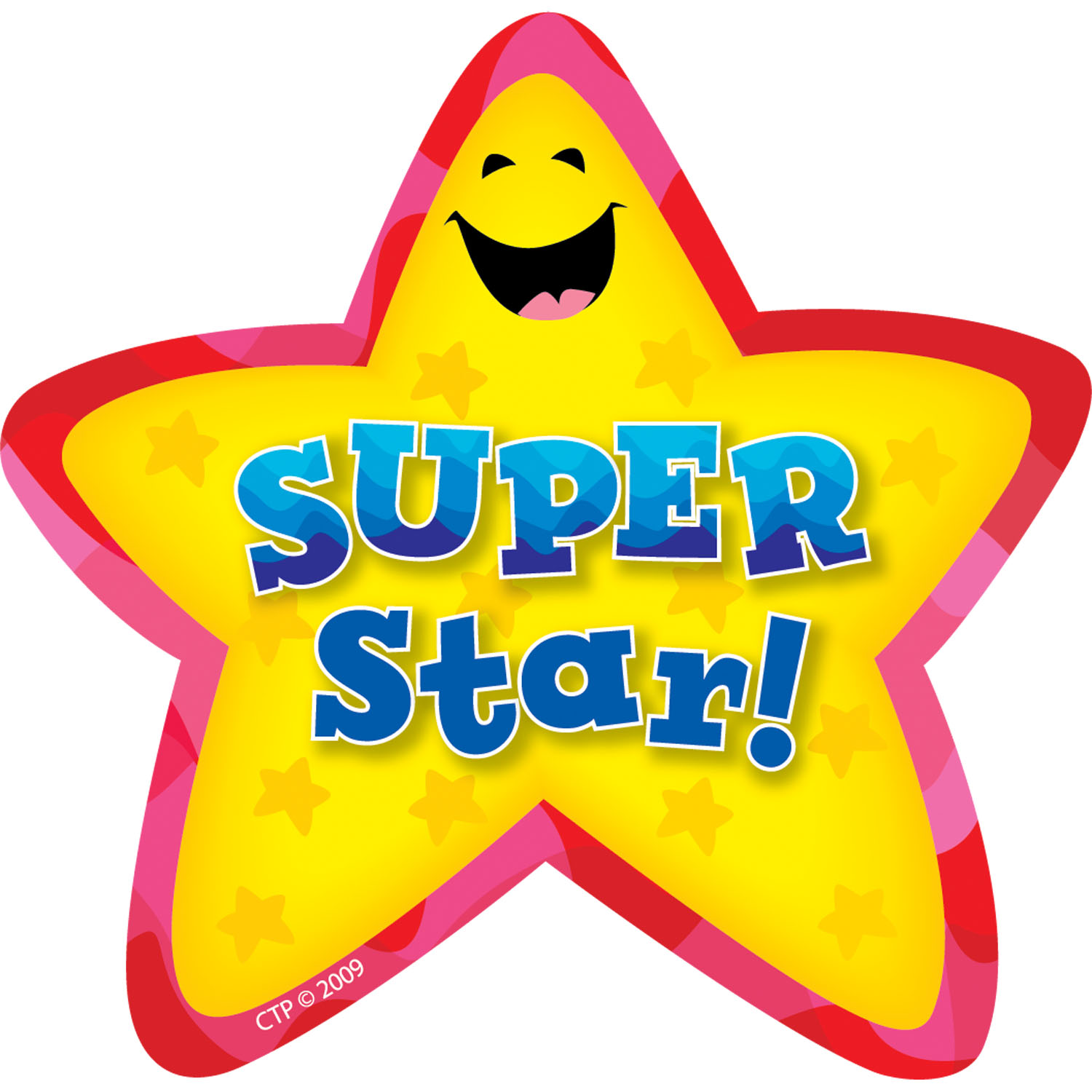 Super Star! Star Adhesive Award Badges, Pack of 36