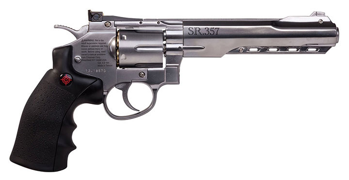 Crosman SR357 All-Metal CO2 Powered BB Air Revolver