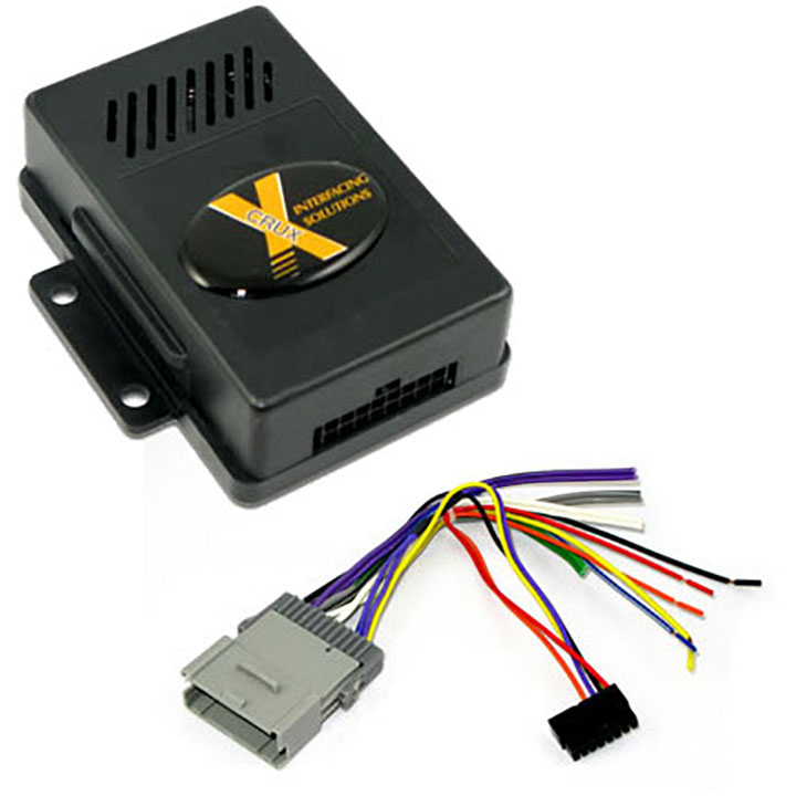 CRUX Radio Replacement Interface for Select '00-13 GM Class II Vehicles with Chime