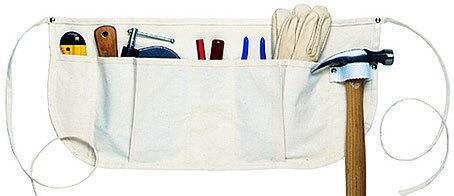 C12 5-Pkt Canvas Waist Apron