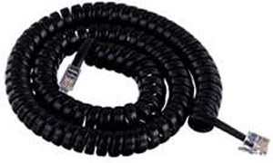 GCHA444012-FBK / 12' BLACK Handset Cord