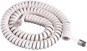 GCHA444012-FWH / 12' WHITE Handset Cord