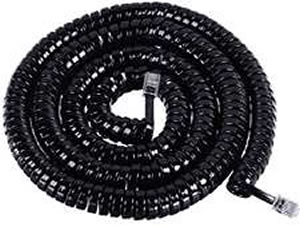 GCHA444025-FBK / 25' BLACK Handset Cord