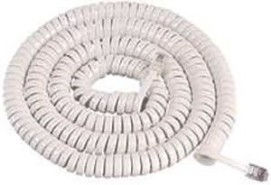 GCHA444025-FWH  25' WHITE Handset Cord