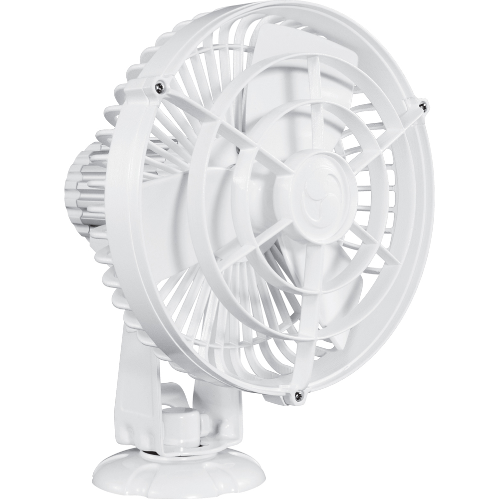 Caframo Kona 817 12V 3-Speed 7" Waterproof Fan - White