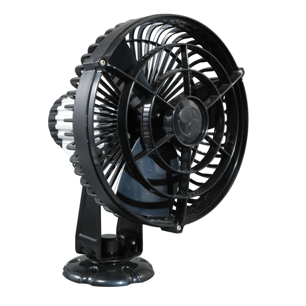 Caframo Kona 817 12V 3-Speed 7" Waterproof Fan - Black