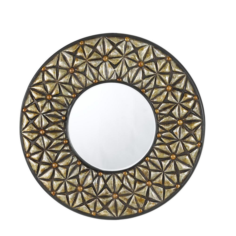 Slano Round Pu BeveLED Mirror