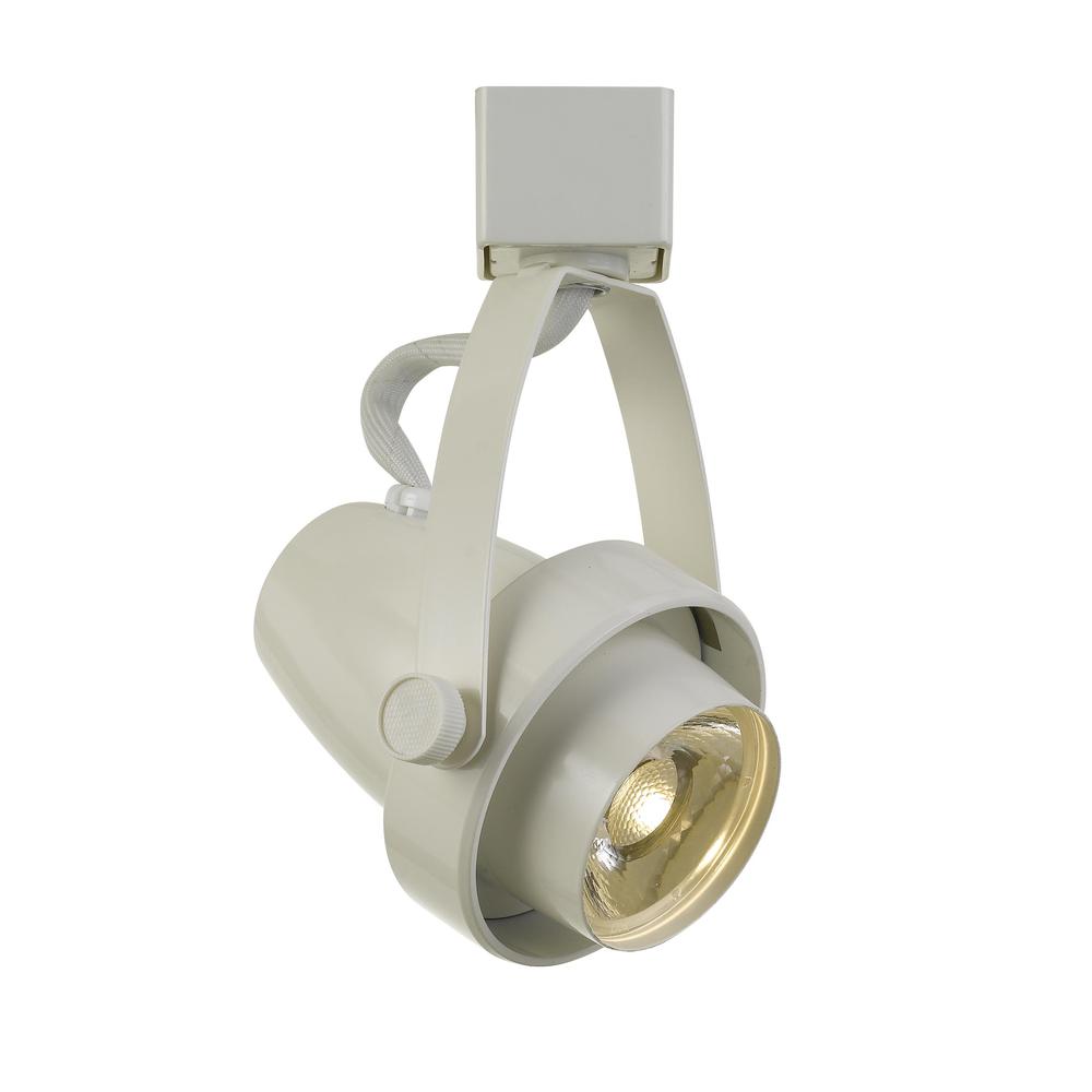 10W Intergrated LED track fixture. 700 lumen, 3300K