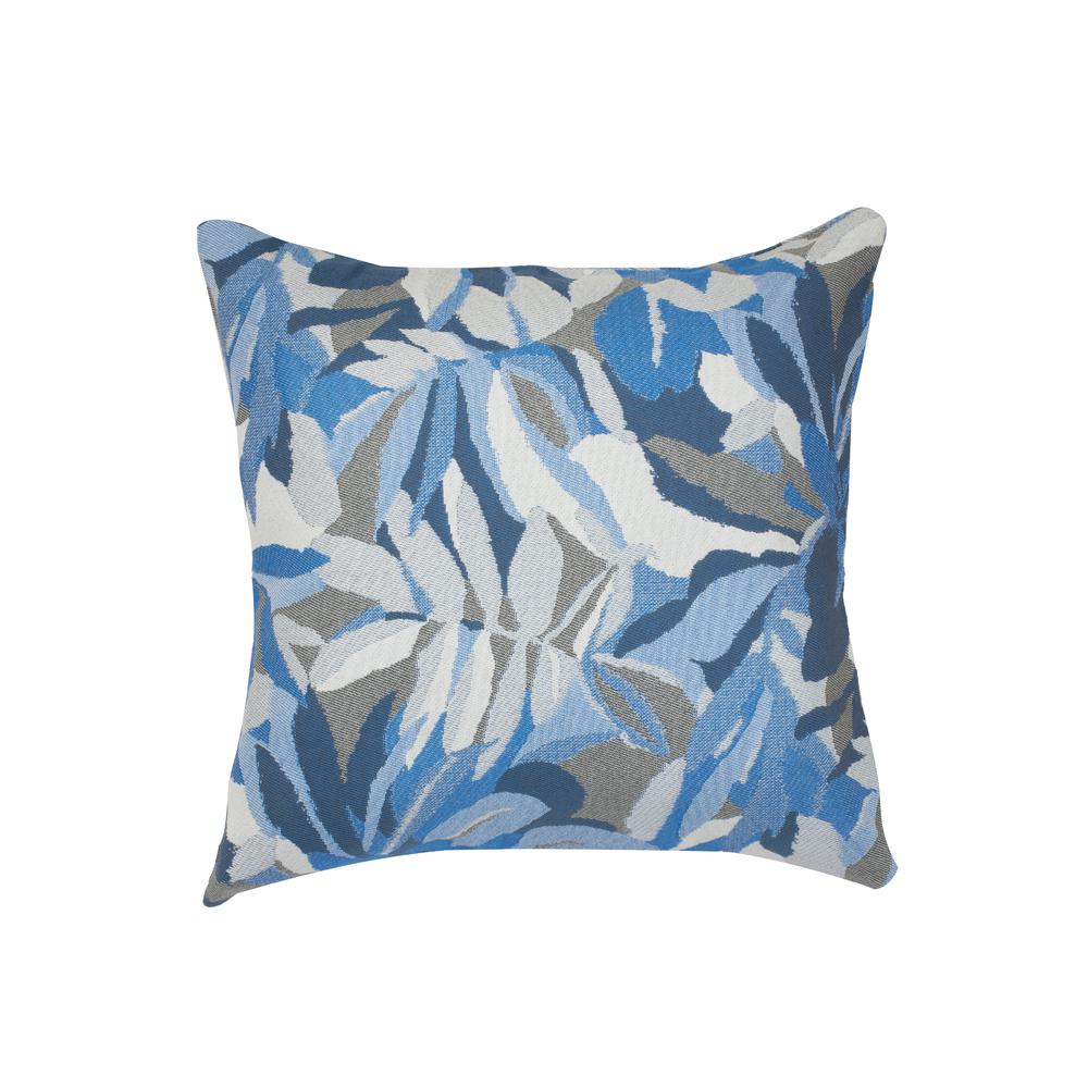 18IN X18IN PACIFICA ACCENT THROW PILLOW IN DEWEY BLUE OLEFIN