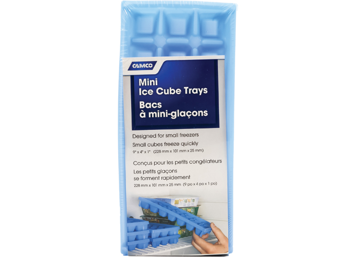 Mini Ice Cube Trays 2 Pack 9In X 4In X 1In