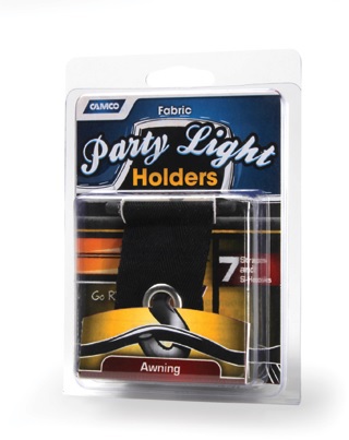 FABRIC PARTY LIGHT HOLDERS 7/PACK