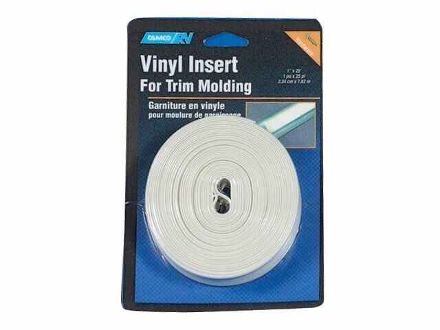 VINYL INSERT 3/4IN X 25FT COLONIAL WHITE