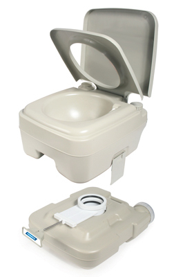 Portable Toilet, 2.6 Gal