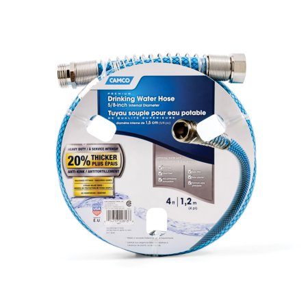 Tastepure 4Ft Premium Drinking Water Hose, 5/8In Id Llc