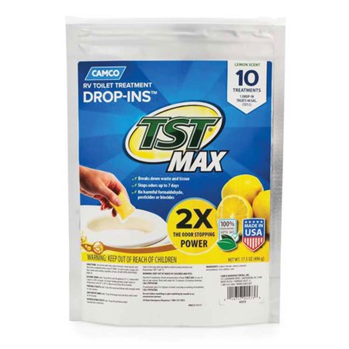 Tst Max Lemon Drop-Ins, 10/Bag (E)