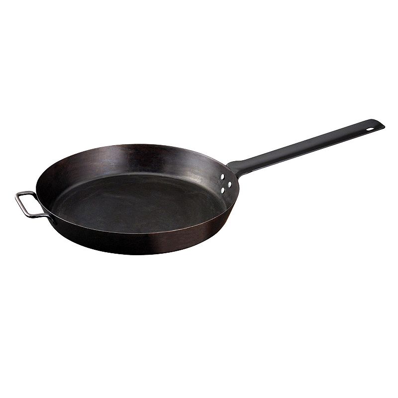 20In Lumberjack Seasoned Steel Skillet